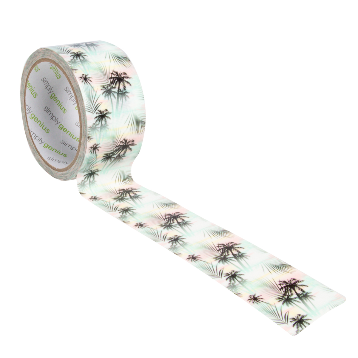 Simply Genius Craft Duct Tape Roll with Colors and Patterns, Tropical Breeze